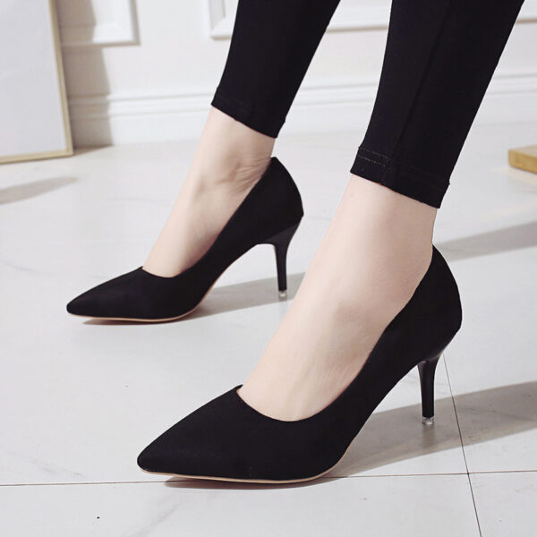 high heels spring and autumn versatile fashion shoes for women - Image 2