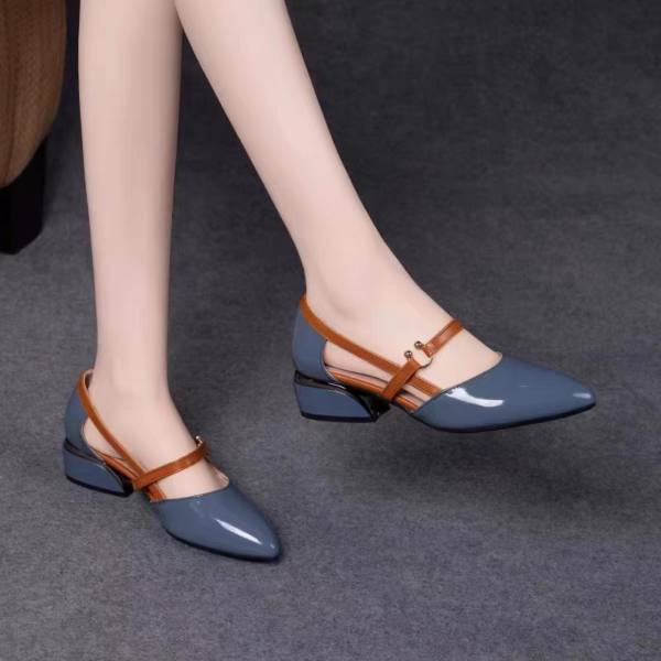 New summer sandals for women genuine leather - Image 4