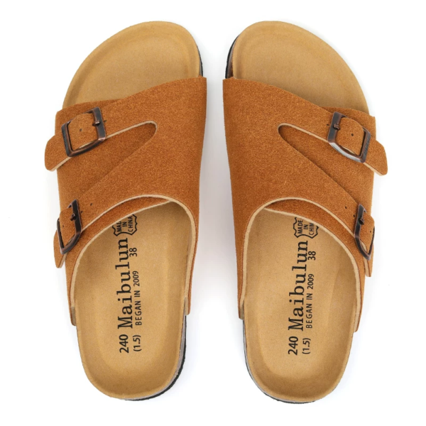 McBrun cork slippers for summer women - Image 5