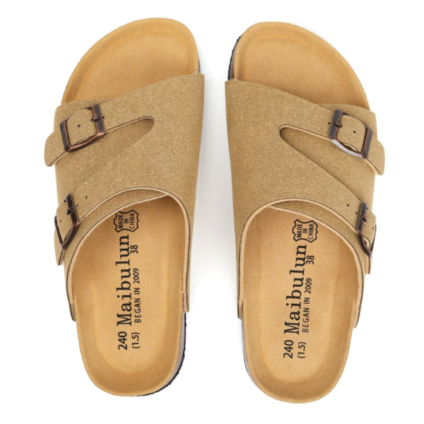 McBrun cork slippers for summer women - Image 6