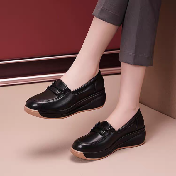 genuine leather mother shoes