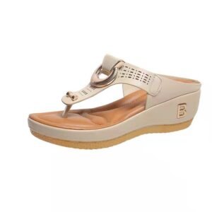 Wedge heel Soft sandals